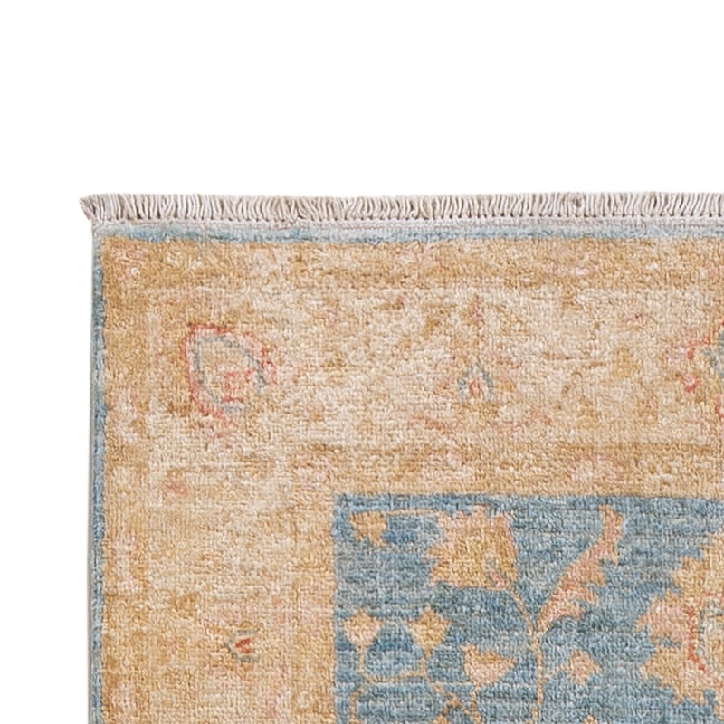 Läufer Ziegler - 250 x 80 cm - blau