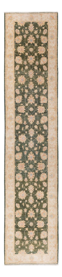 Tapis de couloir Tapis Ziegler - 393 x 83 cm - vert olive