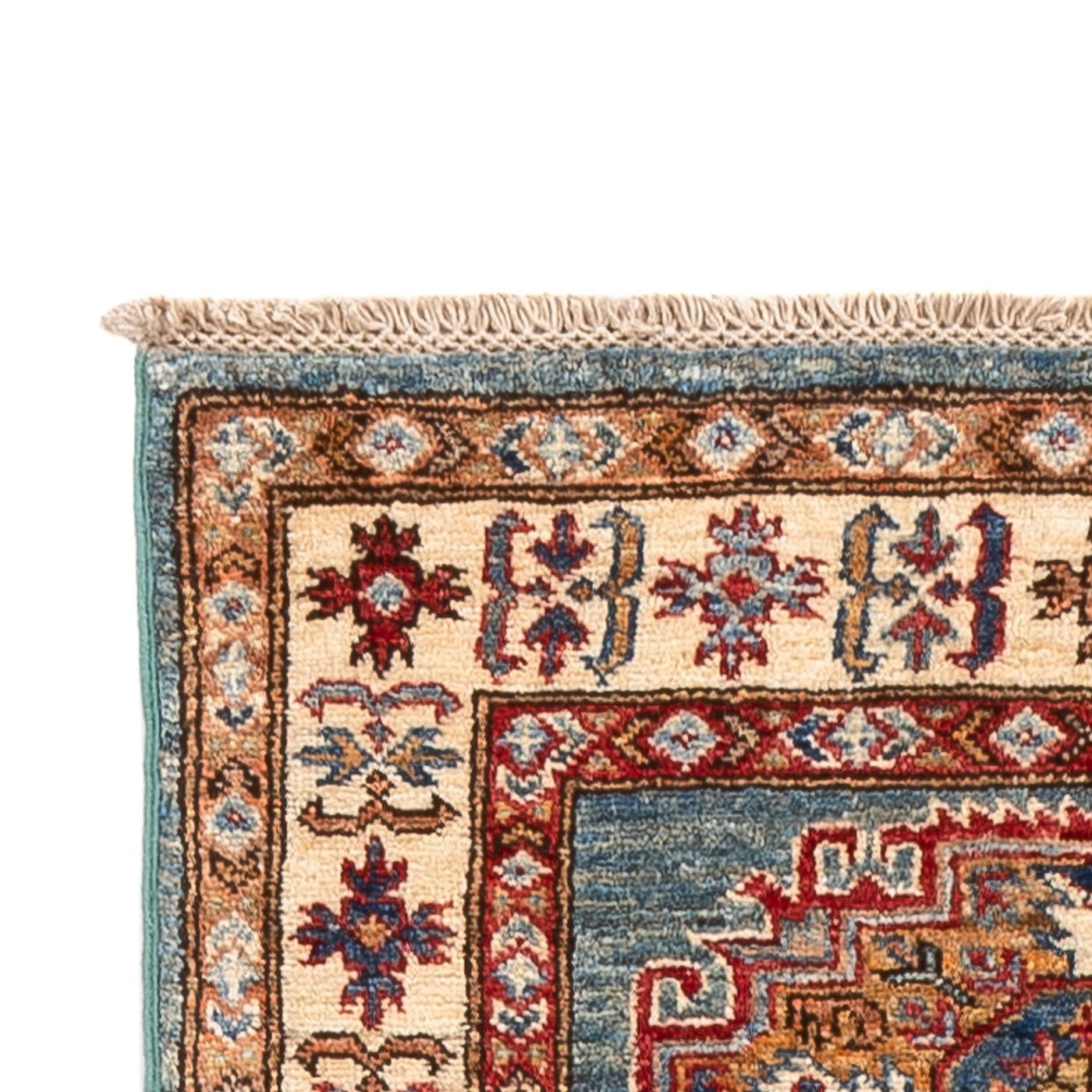 Läufer Ziegler - Kazak - 246 x 75 cm - mehrfarbig
