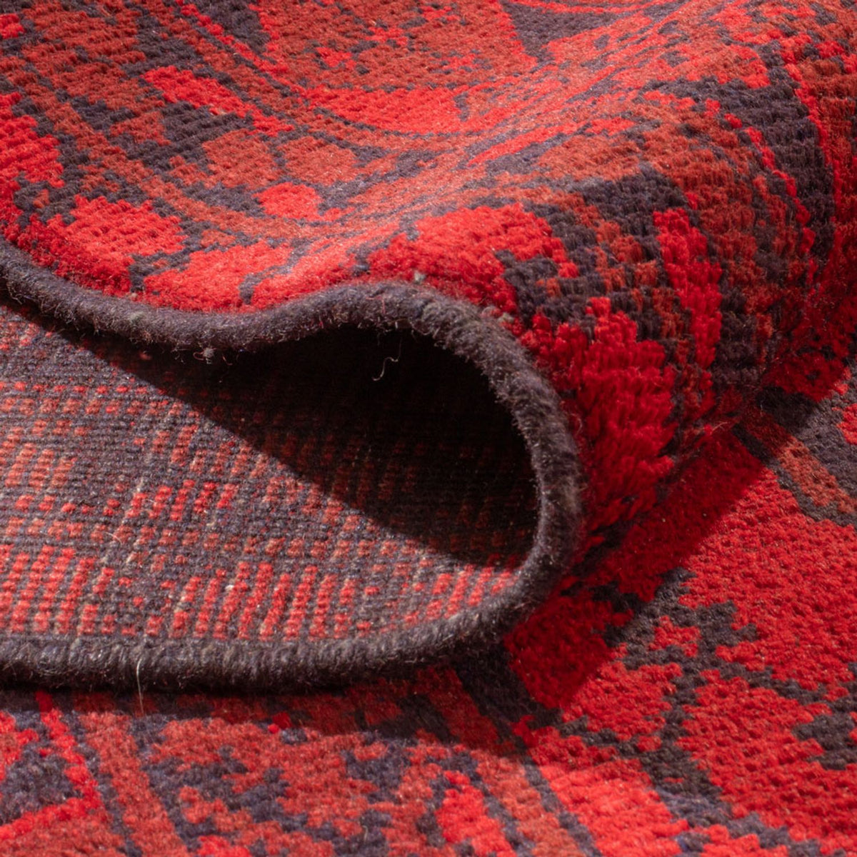 Afghan Teppich - Filpa - 350 x 253 cm - rot