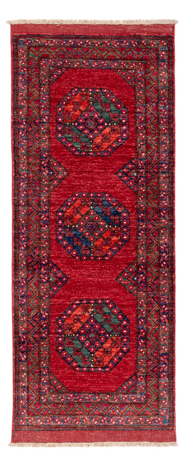 Läufer Afghan - 216 x 87 cm - rot