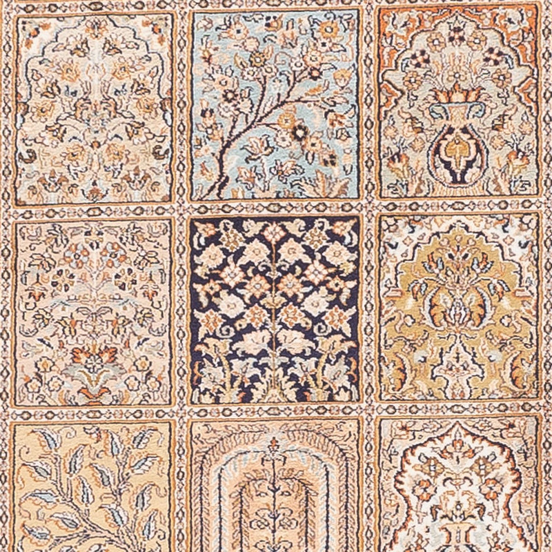 Läufer Seiden - Kaschmir Seide - 452 x 97 cm - creme