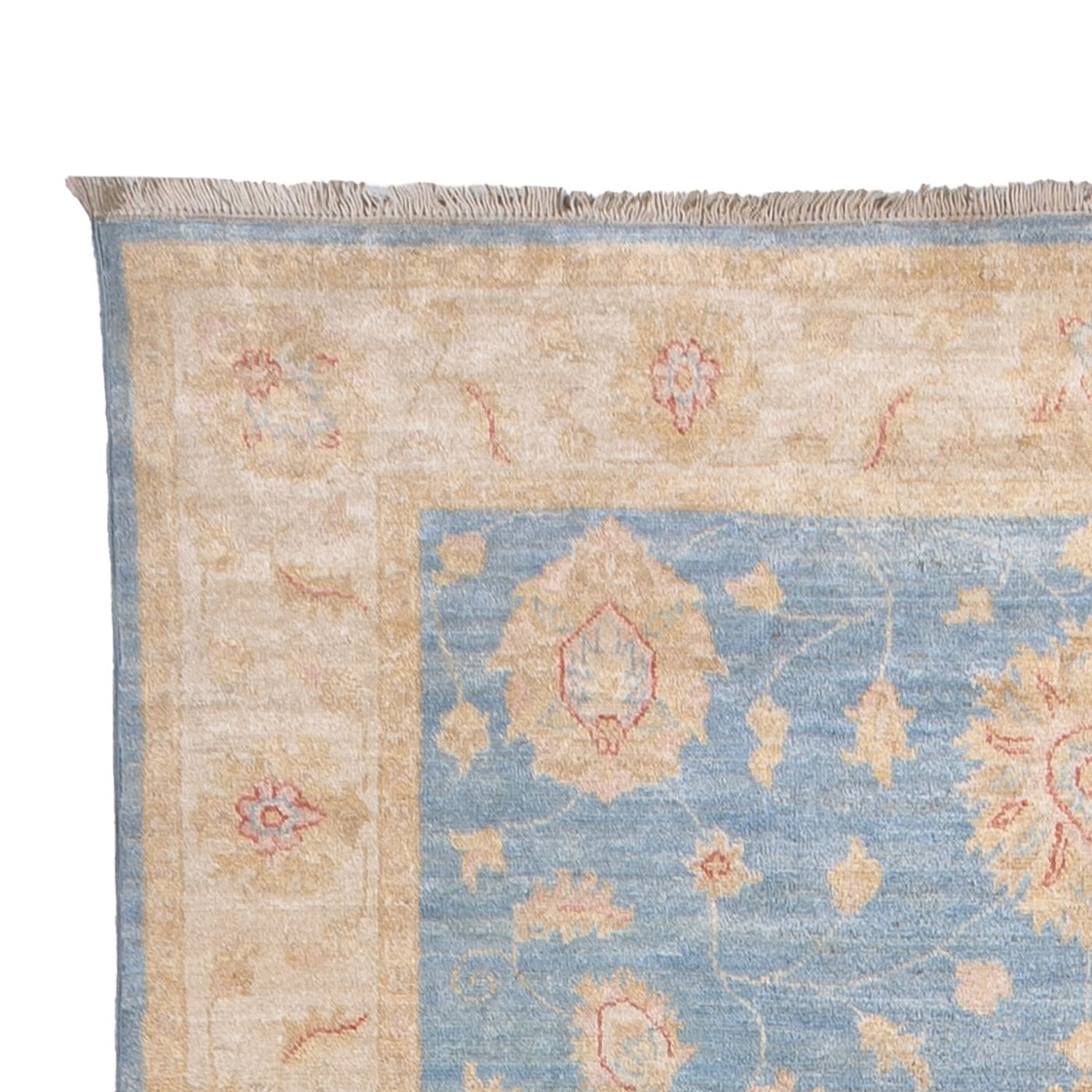 Tappeto corsia Tappeto Ziegler - 485 x 143 cm - blu chiaro