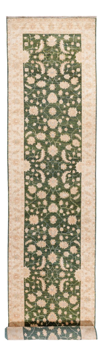 Läufer Ziegler - 455 x 102 cm - grün