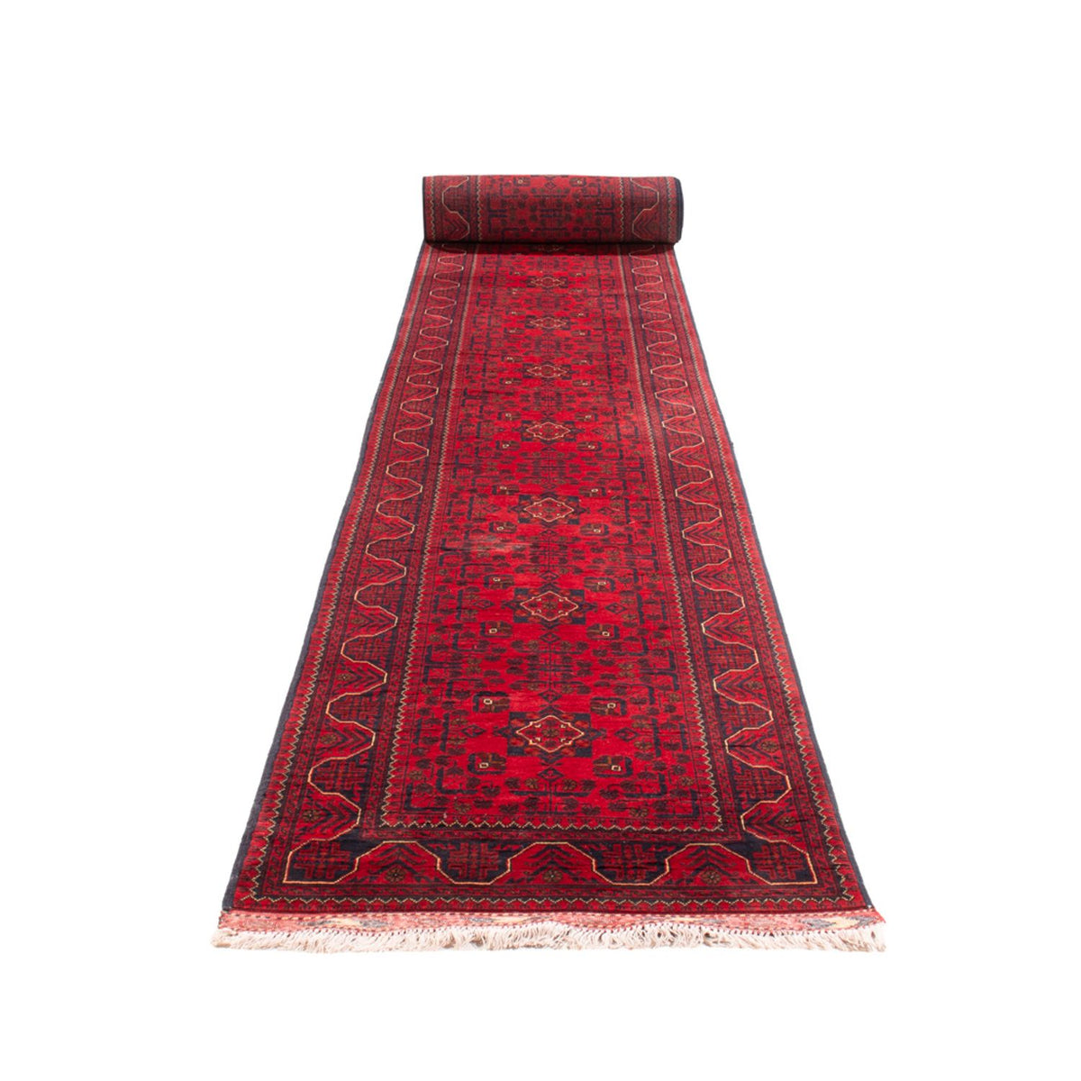 Läufer Afghan - Kunduz - 945 x 78 cm - rot