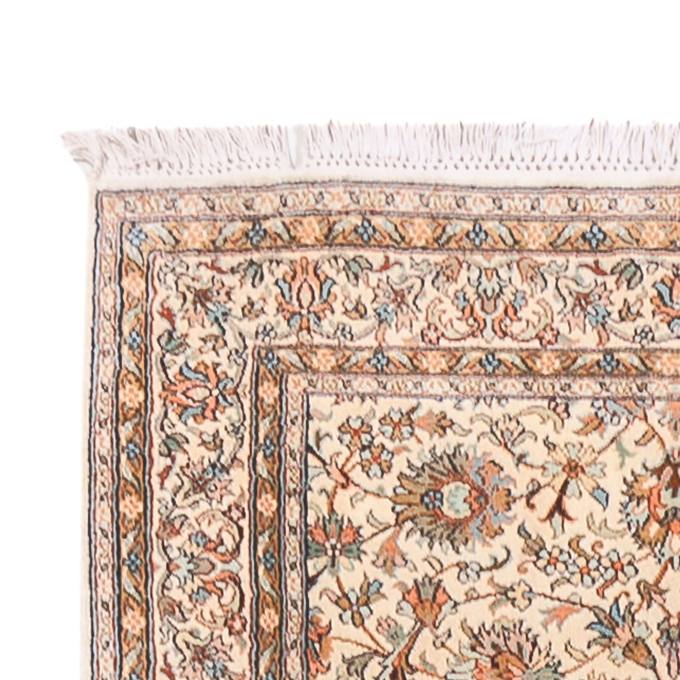 Seta del Kashmir Tappeto 444x94cm - Tappeto orientale