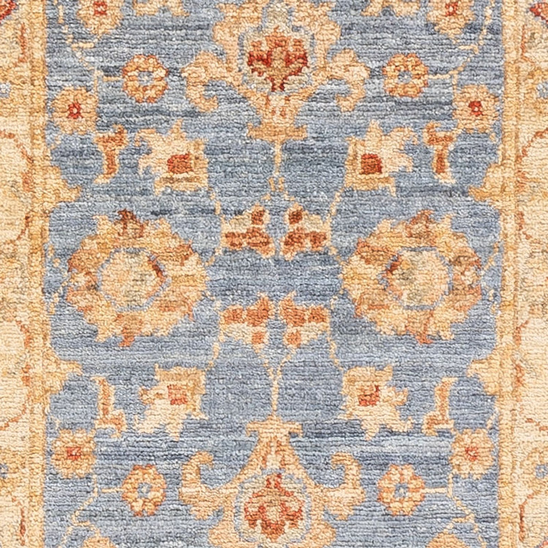 Läufer Ziegler - 150 x 50 cm - blau