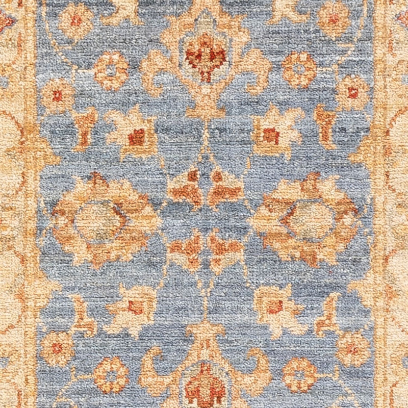 Läufer Ziegler - 150 x 49 cm - blau