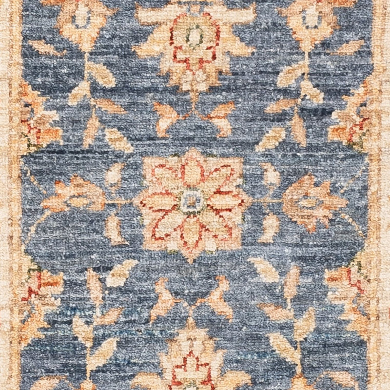 Läufer Ziegler - 150 x 48 cm - blau