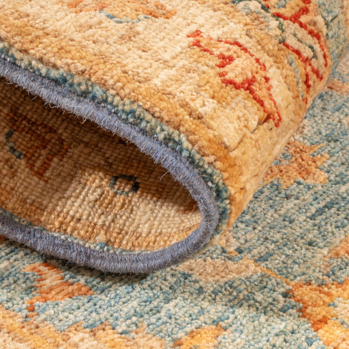 Läufer Ziegler - 147 x 50 cm - türkis