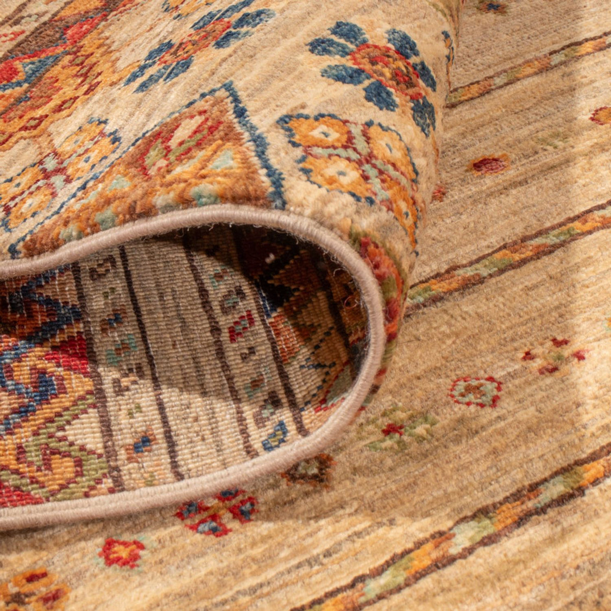 Ziegler Teppich - Shal - 399 x 295 cm - dunkelbeige