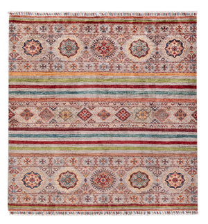 Ziegler Teppich - Shal quadratisch  - 152 x 151 cm - mehrfarbig