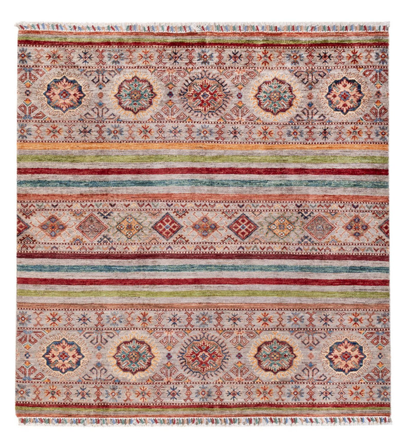 Ziegler Teppich - Shal quadratisch  - 152 x 151 cm - mehrfarbig
