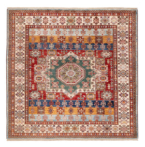 Ziegler Teppich - Kazak quadratisch  - 181 x 185 cm - mehrfarbig
