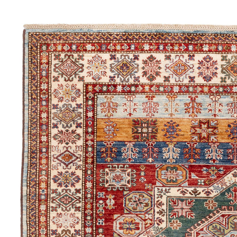 Ziegler Teppich - Kazak quadratisch  - 181 x 185 cm - mehrfarbig