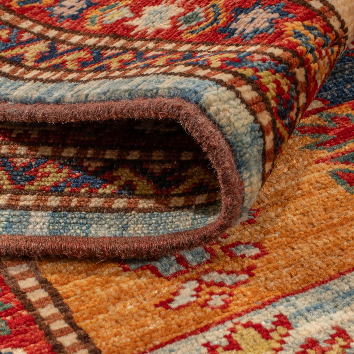 Ziegler Teppich - Kazak quadratisch  - 181 x 185 cm - mehrfarbig