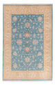 Ziegler Teppich - 175 x 123 cm - blau