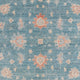 Ziegler Teppich - 175 x 123 cm - blau
