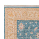 Ziegler Teppich - 175 x 123 cm - blau