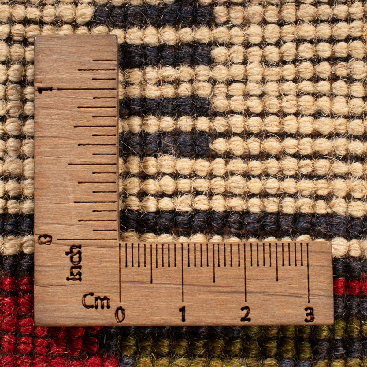 Afghan Teppich - 104 x 71 cm - mehrfarbig