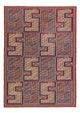 Kelim Teppich - Oriental - Soumak - 217 x 157 cm - mehrfarbig