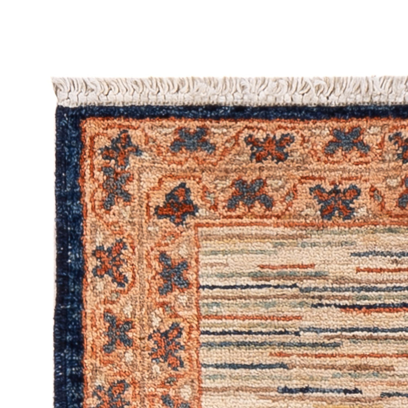 Gabbeh Persisch Teppich 146x55cm - Perserteppich Wollteppich