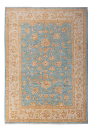Ziegler Teppich - 290 x 205 cm - hellblau