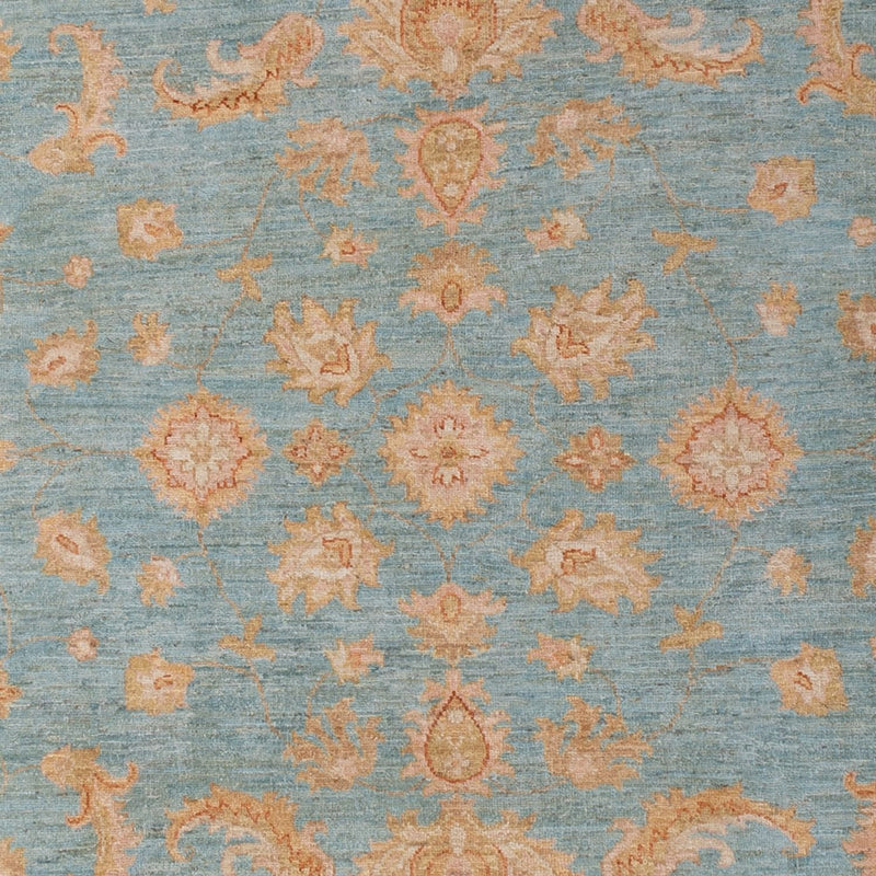 Ziegler Teppich - 290 x 205 cm - hellblau