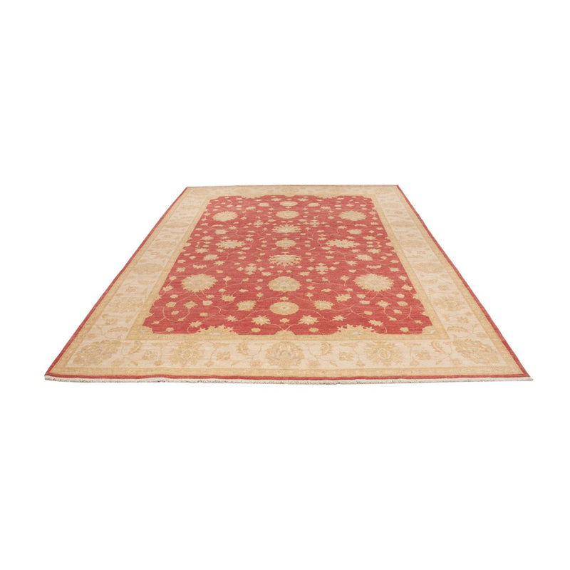 Ziegler Teppich - 296 x 203 cm - dunkelrot