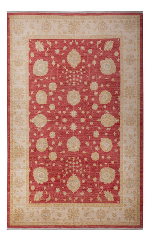Ziegler Teppich - 320 x 207 cm - dunkelrot