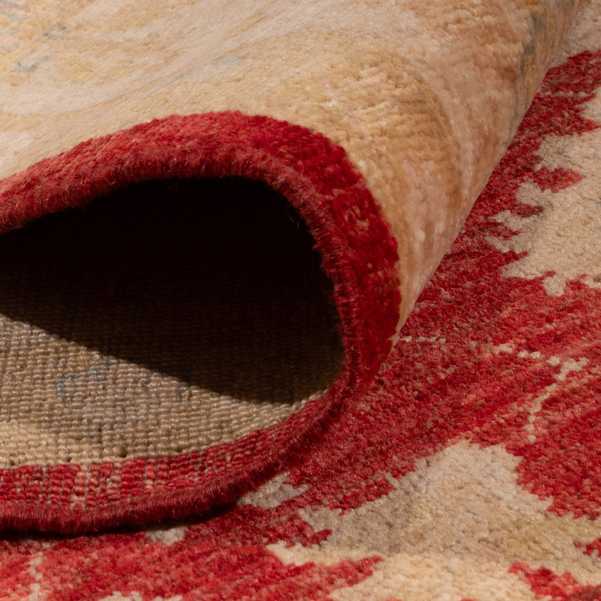 Ziegler Teppich - 295 x 201 cm - dunkelrot