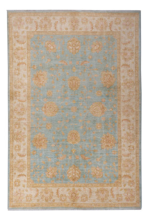 Ziegler Teppich - 297 x 200 cm - hellblau