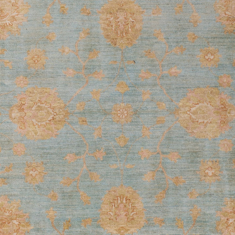 Ziegler Teppich - 297 x 200 cm - hellblau