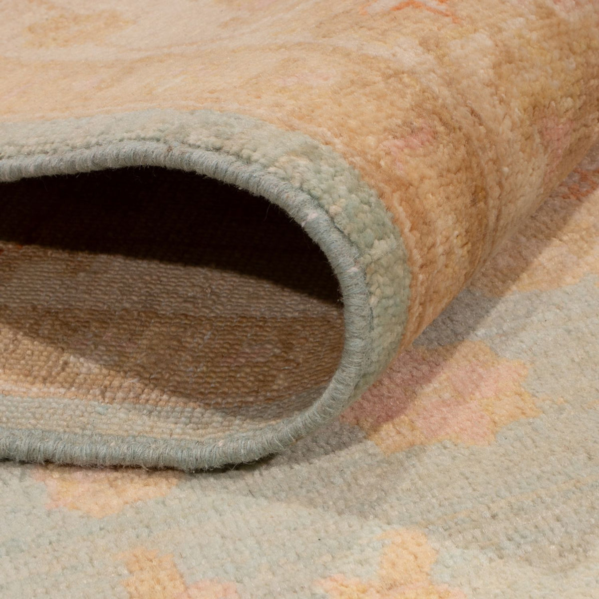 Ziegler Teppich - 297 x 200 cm - hellblau