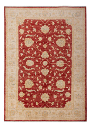 Ziegler Teppich - 290 x 204 cm - dunkelrot