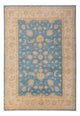 Ziegler Teppich - 301 x 202 cm - hellblau