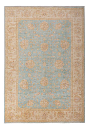 Ziegler Teppich - 298 x 209 cm - hellblau