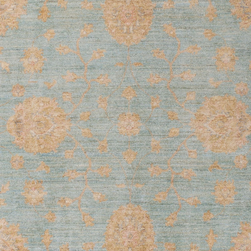 Ziegler Teppich - 298 x 209 cm - hellblau
