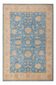 Ziegler Teppich - 303 x 207 cm - blau