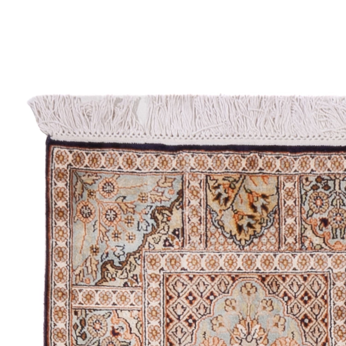 Kaschmir Seide Teppich 79x259cm - Orientteppich