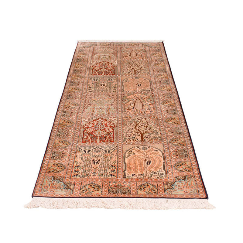 Läufer Seiden - Kaschmir Seide - 259 x 79 cm - beige