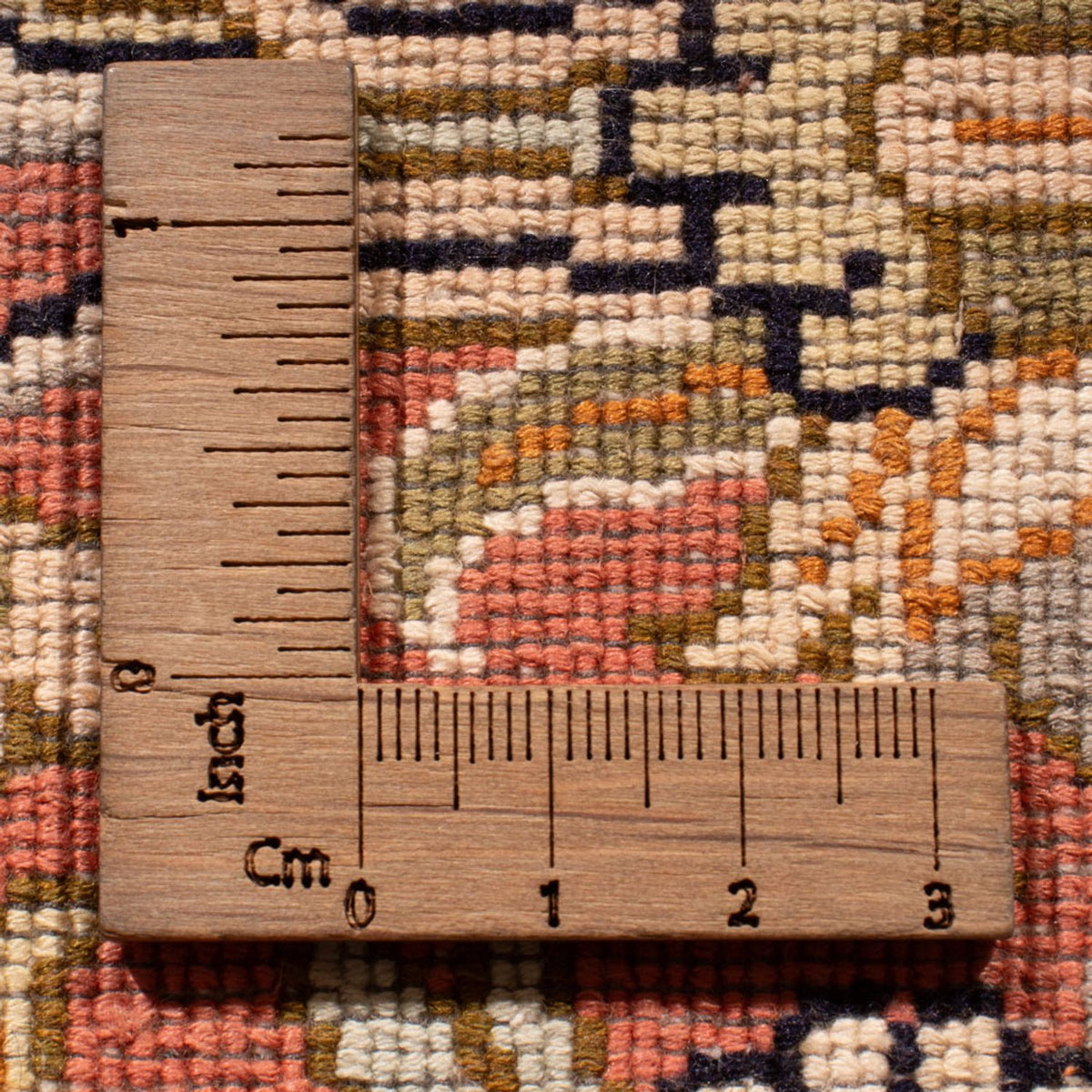 Läufer Seiden - Kaschmir Seide - 188 x 78 cm - rost