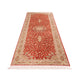 Läufer Seiden - Kaschmir Seide - 251 x 79 cm - rot