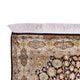 Läufer Seiden - Kaschmir Seide - 255 x 81 cm - dunkelbeige