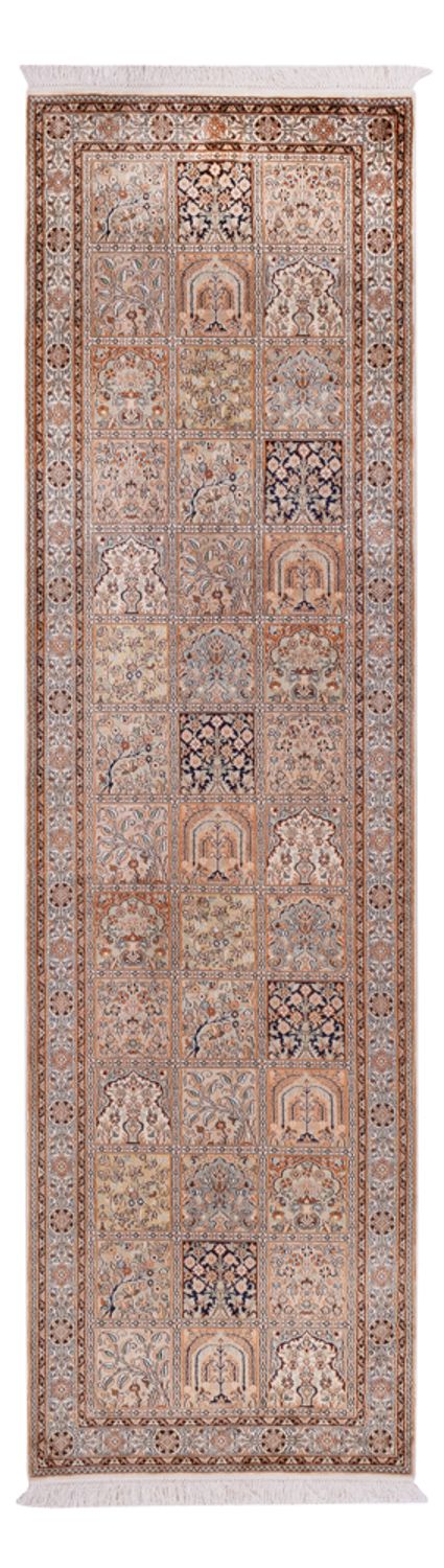Läufer Seiden - Kaschmir Seide - 305 x 81 cm - beige