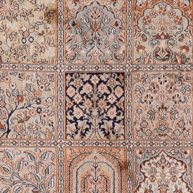 Läufer Seiden - Kaschmir Seide - 307 x 81 cm - beige