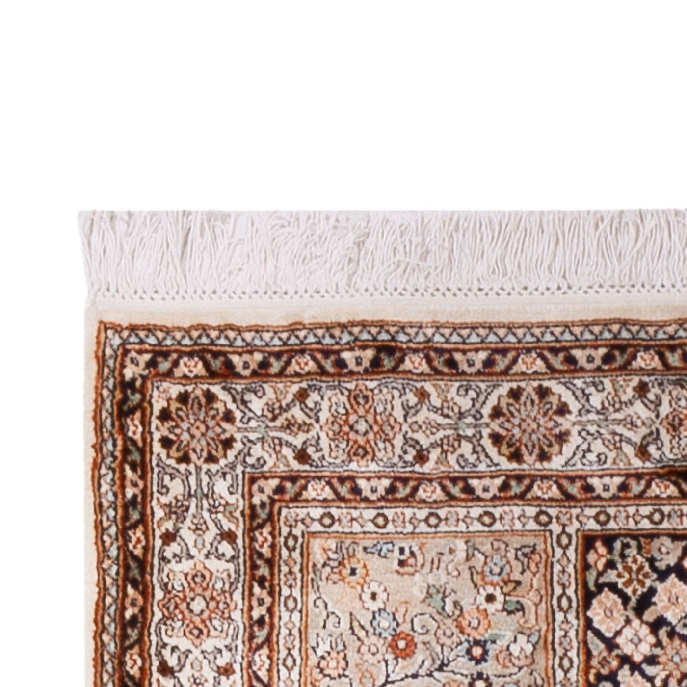 Seta del Kashmir Tappeto 307x81cm - Tappeto orientale
