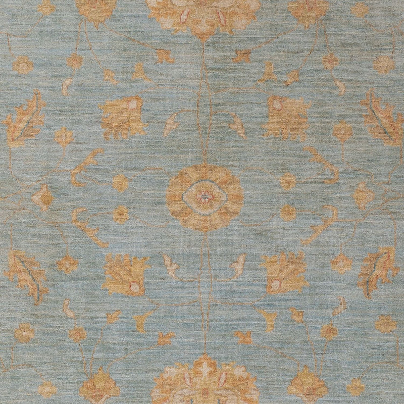 Ziegler Teppich - Modern - 297 x 206 cm - dunkelgrau