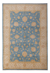 Tapis Ziegler - 300 x 207 cm - bleu
