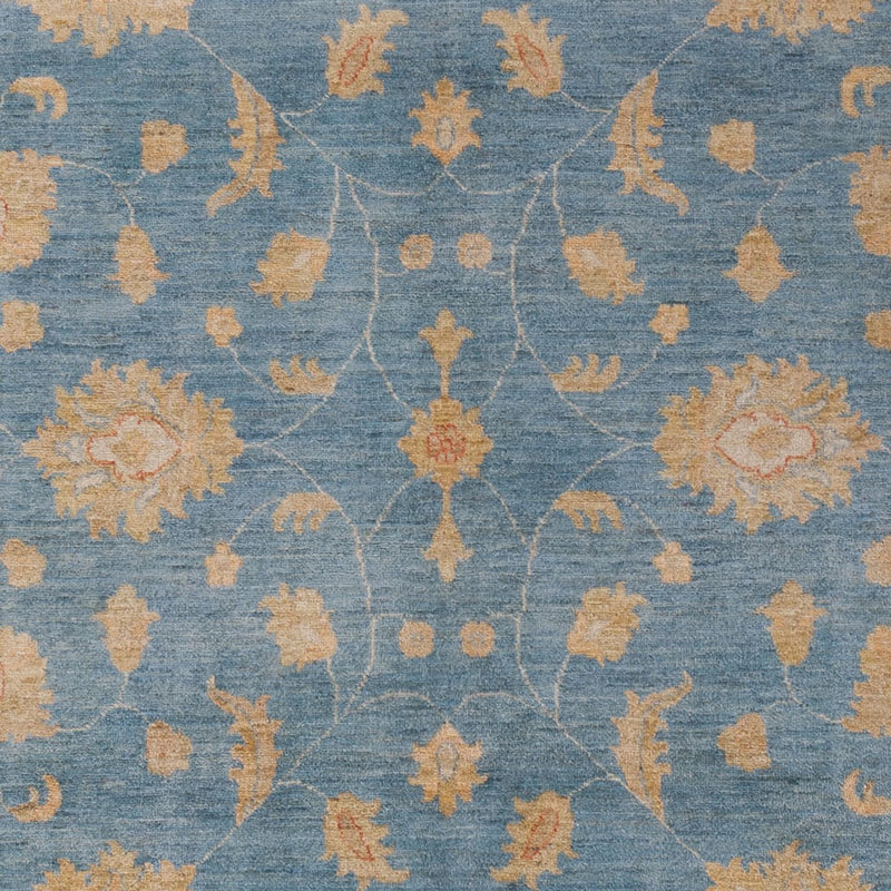 Ziegler Teppich - 300 x 207 cm - blau